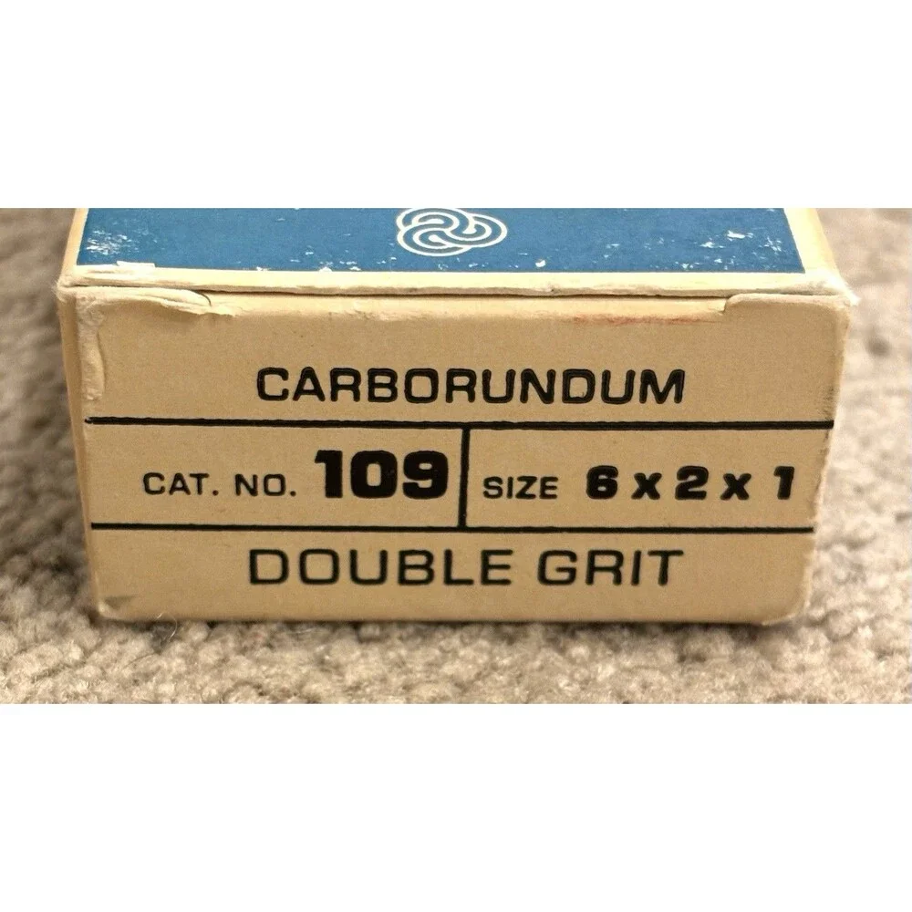 VTG Carborundum Hunting Military Sharpening Stone 1x2x6
